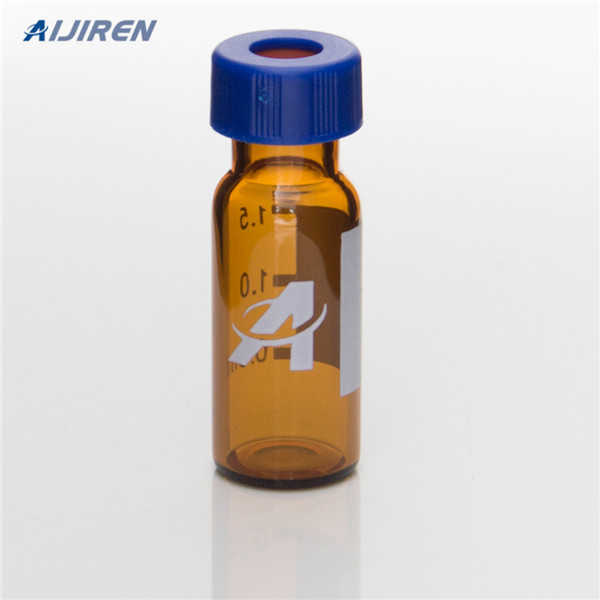 Lab liquid Chromatography Analysis 5.0 Borosilicate Glass 2ml Aijiren Hplc Vials with Cap for wholesales